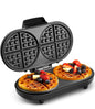 Double waffle maker