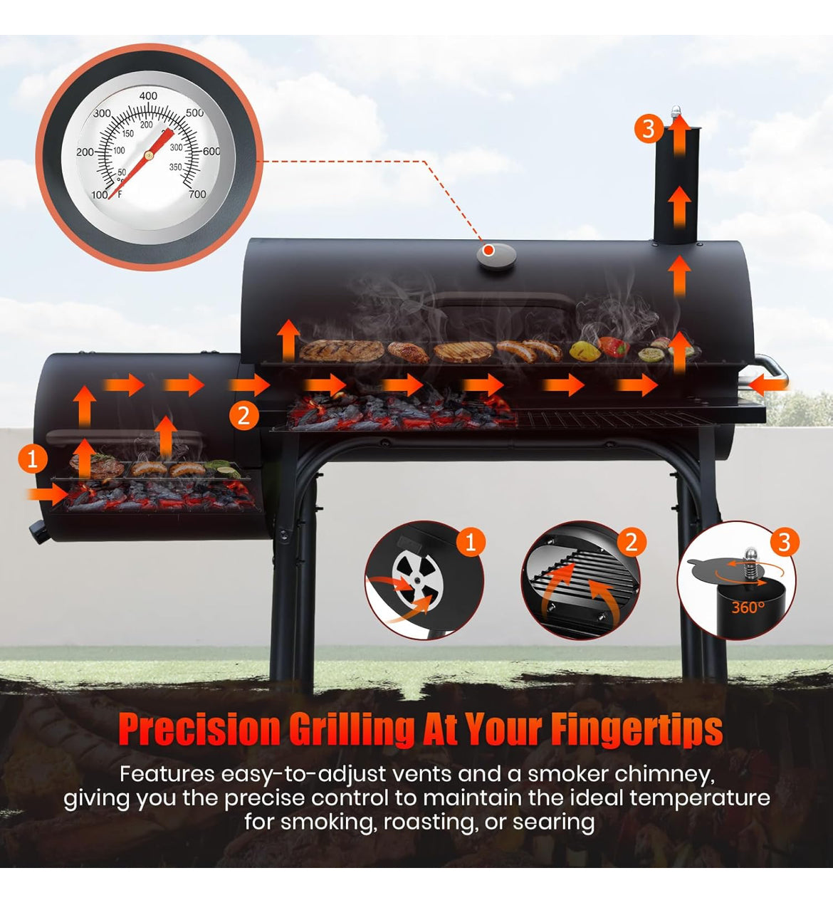 Charcoal BBQ Grill