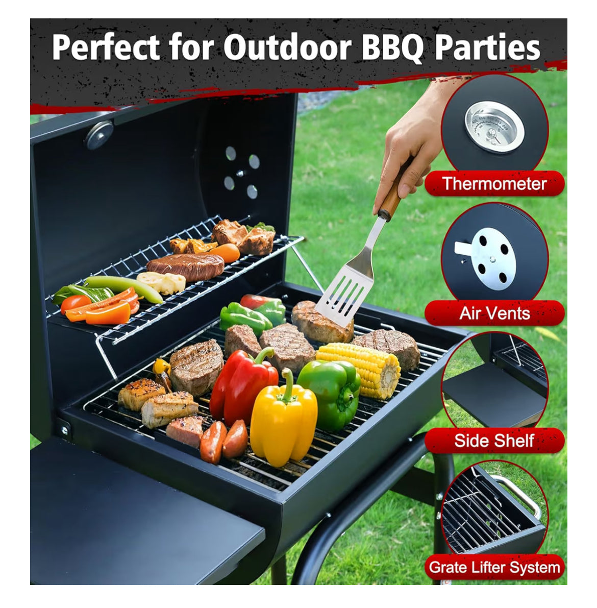 Charcoal BBQ Grill