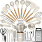 Non-stick kitchen utensils set