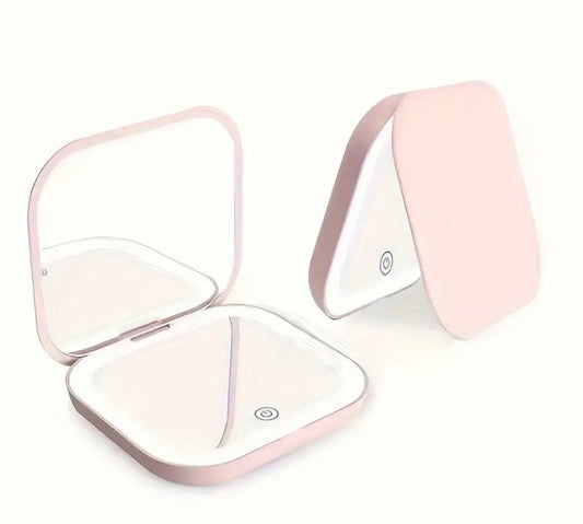 Portable makeup mirror